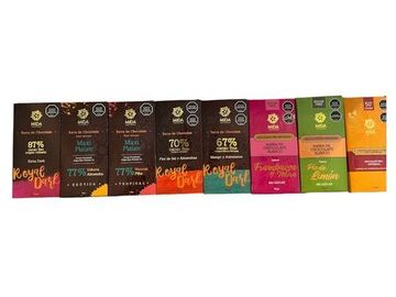 Productos: Barras de chocolate mida 