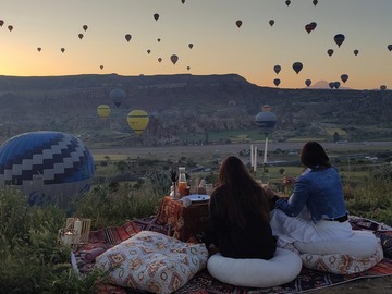 Offering without online payment (No Fees): Fairy breakfast with balloons in Cappadocia 