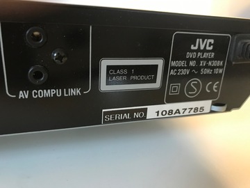 À vendre: Lecteur DVD JVC XV N30
