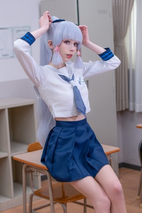 Ayaka School Uniform Cosplay