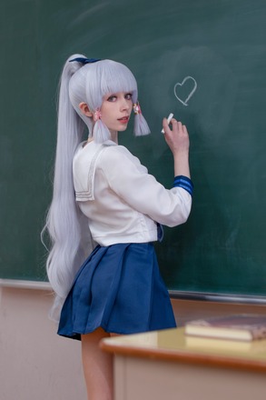 Ayaka School Uniform Cosplay
