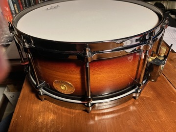 Selling with online payment: Noble & Cooley Beech Solid Shell 14x6 Snare