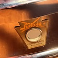 Selling with online payment: Ludwig Chrome Over Brass Cast Rims 14x5 Snare