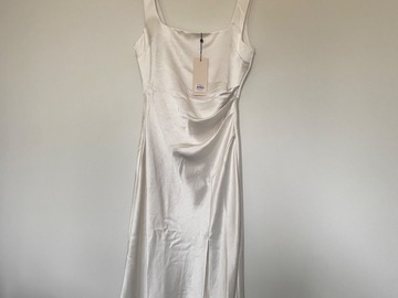 Selling: The Dreamer Square Neck Dress Ivory- BRAND NEW WITH TAGS