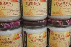 Les miels : Miel de printemps crémeux