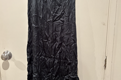 Selling: KS Dark Green Satin Midi Skirt