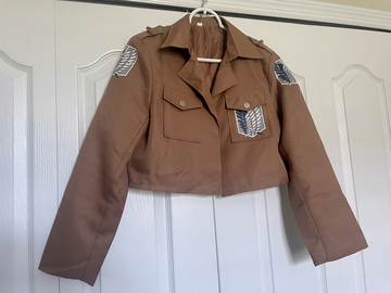 Selling with online payment: Attack on Titan Jacket + Apron + Necklace