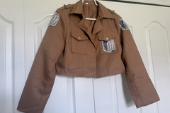 Selling with online payment: Attack on Titan Jacket + Apron + Necklace