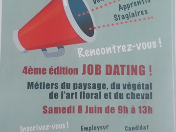 Actualité: Job dating samedi 8 juin