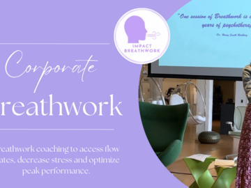 Wellness Session Packages: Corporate Wellness Breathwork Program with Kathy