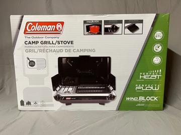 Renting out with online payment: Coleman Propane Camping Grill / Stove