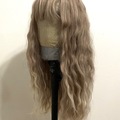 Selling with online payment: Long Ash Blonde Wig