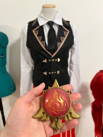 KFC Diluc Cosplay + Wig