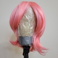 Selling with online payment: Medium Length Pink Wig