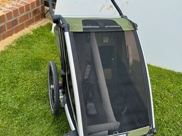 sell: Thule Chariot Cap 2 Fahrradanhänger mit Babyhängematte