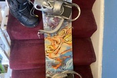Winter sports: DC PJB snowboard/ Burton Boots and Bindings