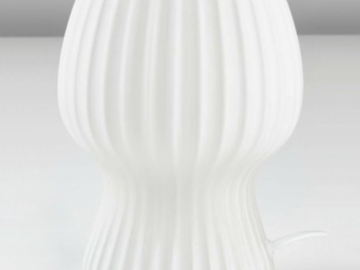 Myydään: JYSK Table Lamp GERLUF D15xH21cm White