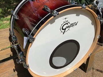 Selling with online payment: Gretsch Renown Maple RN1 first generation 18 x 24 bass drum