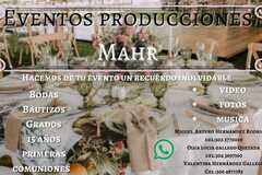 Servicios: Asesoria y Organización de Eventos 