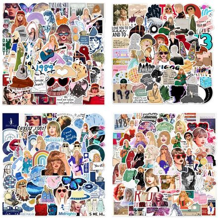 2000pcs - Mixed lot Taylor swift sticker waterproof sticker
