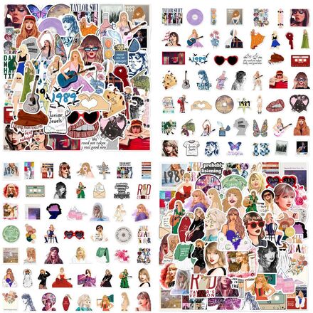 2000pcs - Mixed lot Taylor swift sticker waterproof sticker