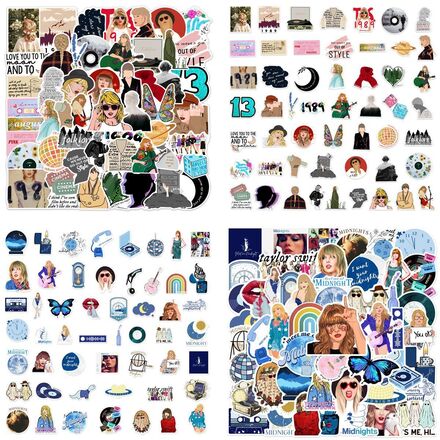 2000pcs - Mixed lot Taylor swift sticker waterproof sticker