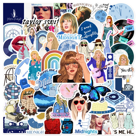 2000pcs - Mixed lot Taylor swift sticker waterproof sticker