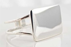 Comprar ahora: 20 pcs-Sterling Silvertone Bangle Bracelet--$2.50 ea