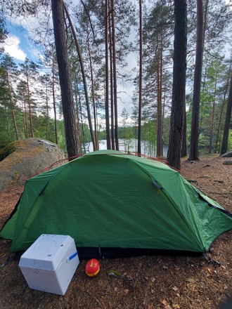 Vuokrataan Haltin kahden hengen teltta 