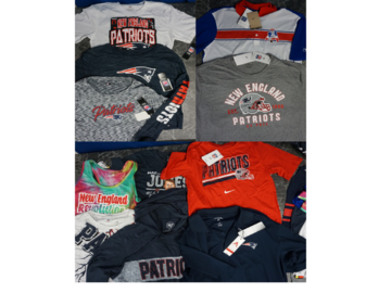 Buy Now: 62x NEW/TAGS FAMILY NEW ENGLAND PATRIOTS NIKE + NFL & REVOLUTION 