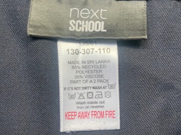 FREE: NEXT Navy School Skirt - Age 9