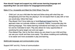 Digital Resource: Home Program+Activities (Functional Language Expansion-Analytic)
