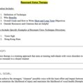 Digital Resource: Resonant Voice Therapy Training and Techniques