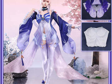 Selling with online payment: Genshin Impact Size XL DokiDoki-SR Kokomi Full Cosplay