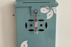  : HK Letter Box in iceblue lacquer
