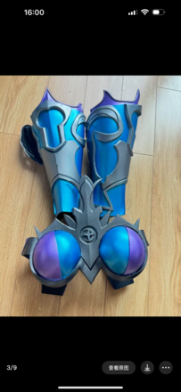 Overwatch Atlantic Mercy full set glowing cosplay 