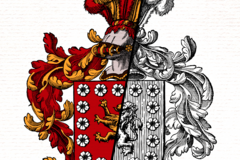 Anfertigung: Coat of Arms numerical engravings with a 17th century sytle