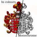 Anfertigung: Coat of Arms numerical engravings with a 17th century sytle