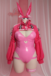 Alice Nikke Sexy Lingerie Bunny Costume Bodysuit and Jacket 