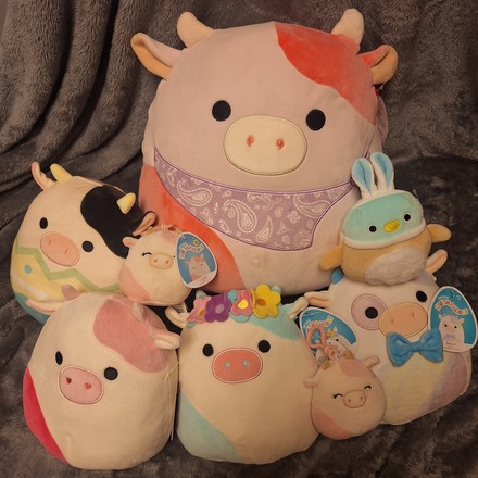 Original Squishmallow Cow Assortment 