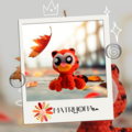 Productos: Llavero tejido de Garfield 