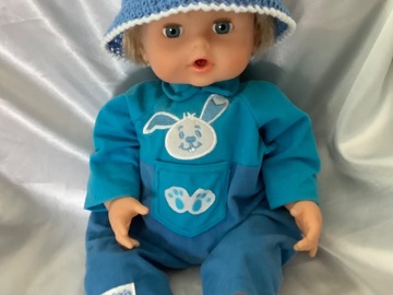 Vente au détail: Bob panama au crochet,coton 100%,pour bébé 0-3 mois 