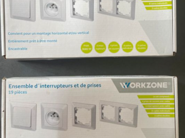 À vendre: 2 coffrets éléctricité