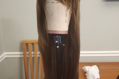 Selling with online payment: Long Brown Wig