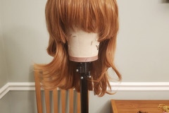 Selling with online payment: Reddish Brownish Orangish Medium Wig