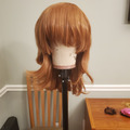 Selling with online payment: Reddish Brownish Orangish Medium Wig