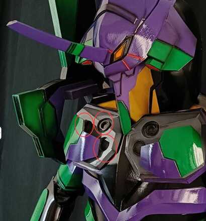 EVA01 cosplay set