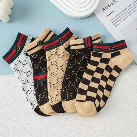 100pcs - Men's sweat-absorbing and deodorizing socks boat socks