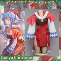 Selling with online payment: Uwowo Ganyu [Christmas ver] Genshin Impact Holiday Cosplay