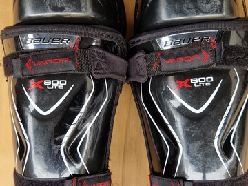 Verkaufen mit Online-Zahlungen: Bauer X-Lite 800 Schienbeinschoner 12"